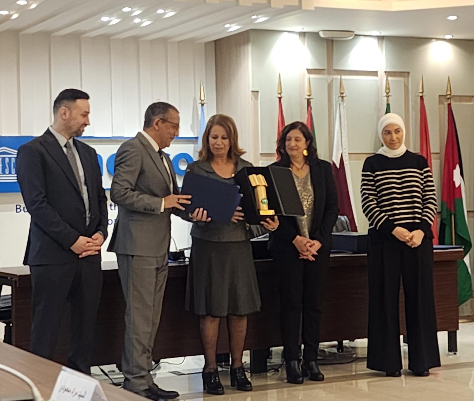 UNESCO Honors the ALECSO Chair for international commercial arbitration