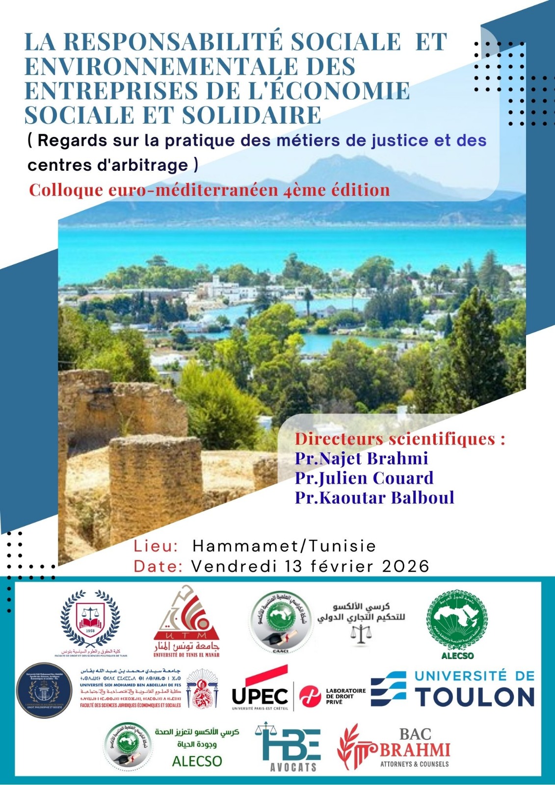 Euro-Mediterranean conference, 4th edition 2026