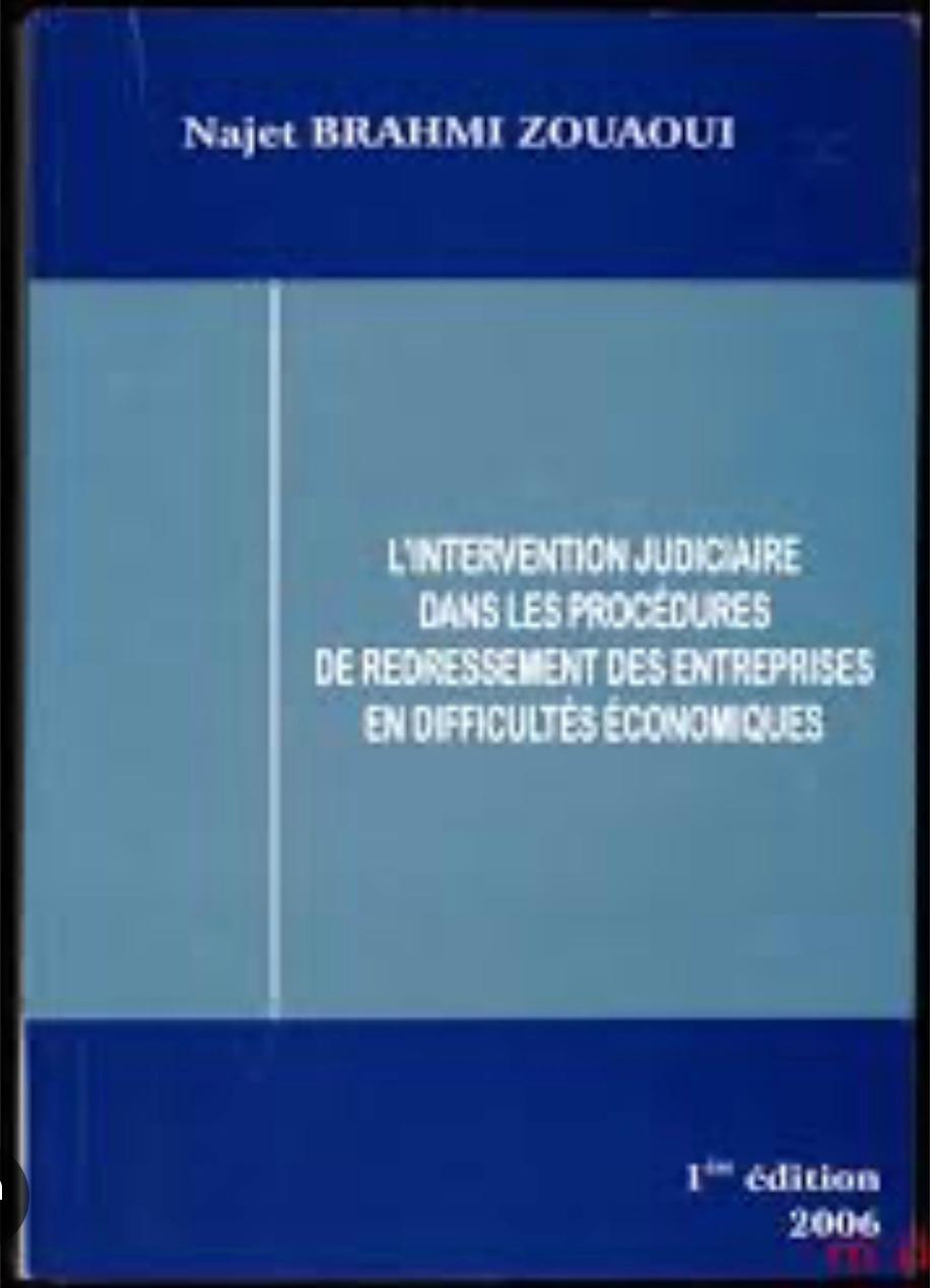 Judicial intervention in the restructuring procedures of companies in economic difficulty (1st edition)